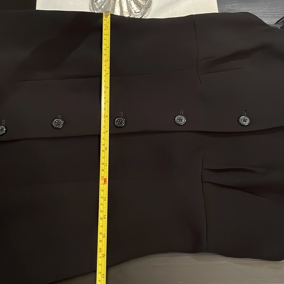 CALVIN KLEIN Black Button Up Dress - Picture 12 of 13